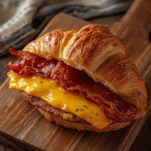 Croissant Breakfast Sandwich